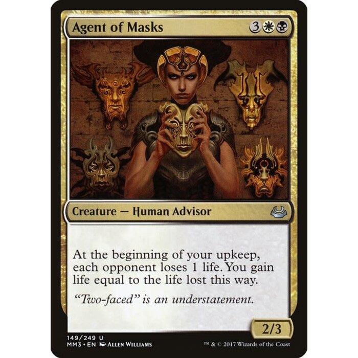 Magic: The Gathering Agent of Masks (149) Lightly Played Foil