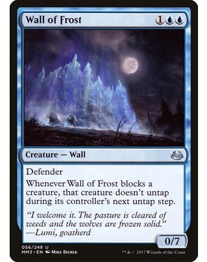 Magic: The Gathering Wall of Frost (056) Near Mint