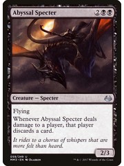 Magic: The Gathering Abyssal Specter (059) Lightly Played