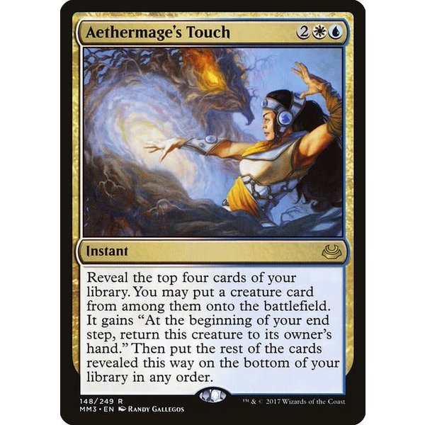 Magic: The Gathering Aethermage's Touch (148) Near Mint