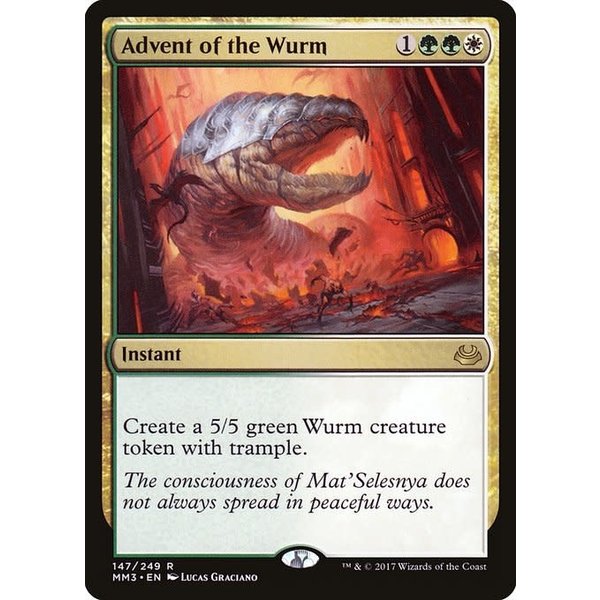 Magic: The Gathering Advent of the Wurm (147) Near Mint