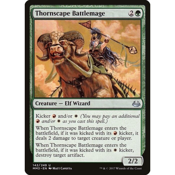 Magic: The Gathering Thornscape Battlemage (142) Near Mint