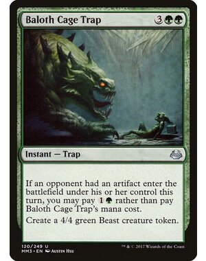 Magic: The Gathering Baloth Cage Trap (120) Lightly Played