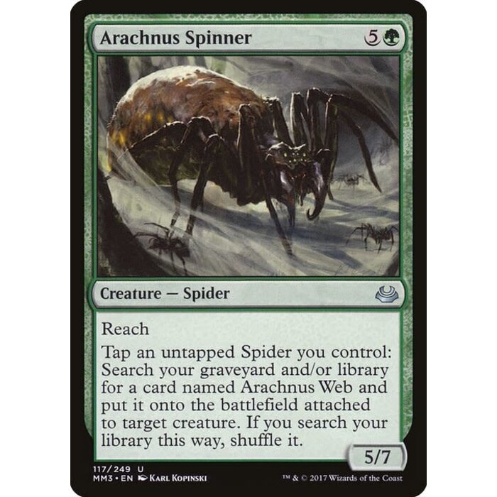 Magic: The Gathering Arachnus Spinner (117) Near Mint
