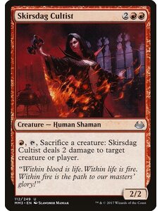 Magic: The Gathering Skirsdag Cultist (112) Near Mint