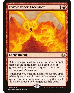 Magic: The Gathering Pyromancer Ascension (108) Lightly Played