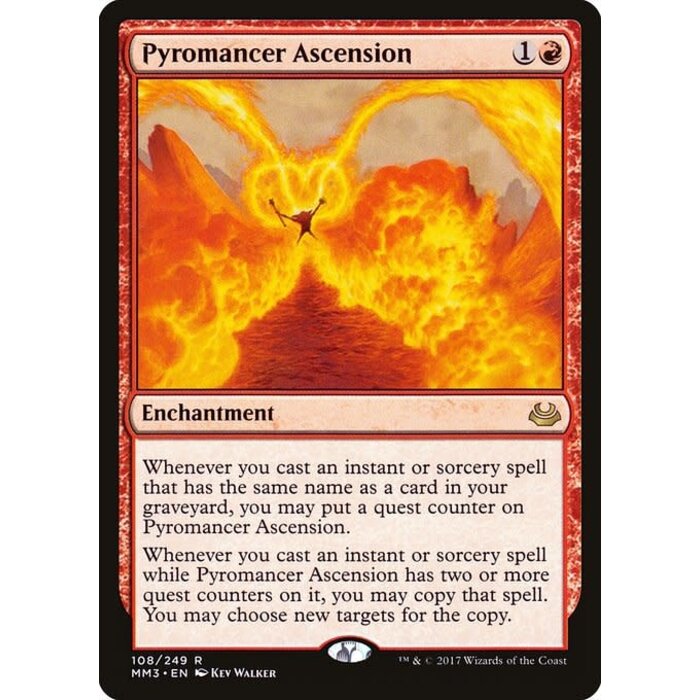 Magic: The Gathering Pyromancer Ascension (108) Lightly Played