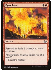 Magic: The Gathering Pyroclasm (107) Lightly Played Foil