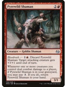 Magic: The Gathering Pyrewild Shaman (106) Near Mint