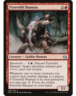 Magic: The Gathering Pyrewild Shaman (106) Near Mint
