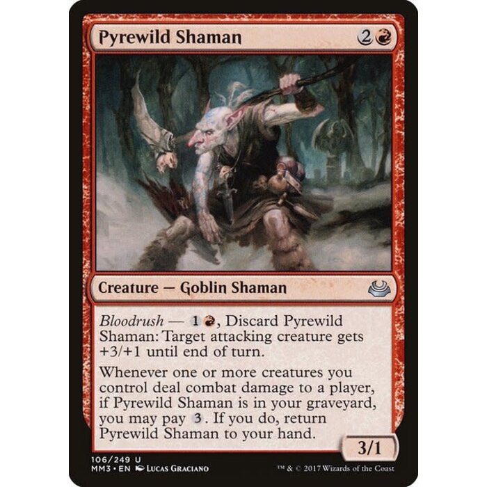 Magic: The Gathering Pyrewild Shaman (106) Near Mint