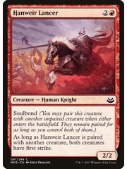 Magic: The Gathering Hanweir Lancer (097) Near Mint