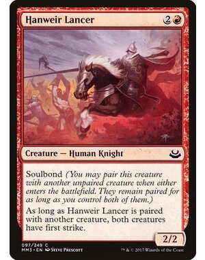 Magic: The Gathering Hanweir Lancer (097) Near Mint