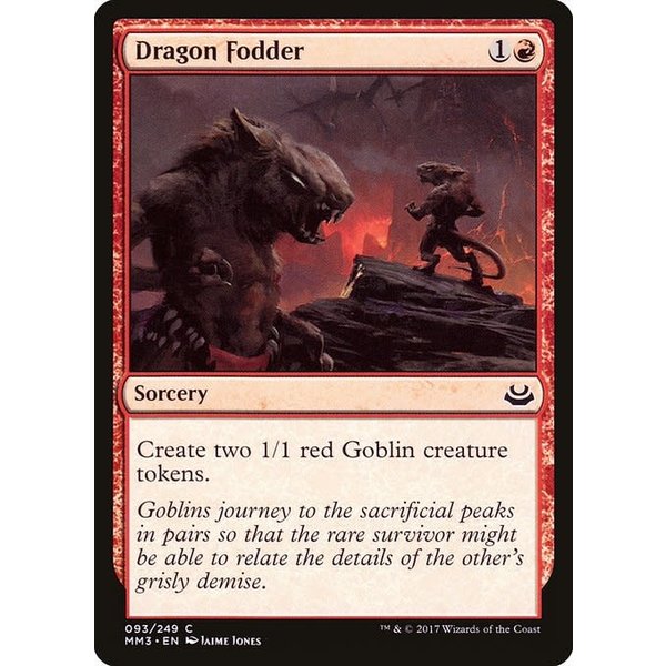 Magic: The Gathering Dragon Fodder (093) Near Mint
