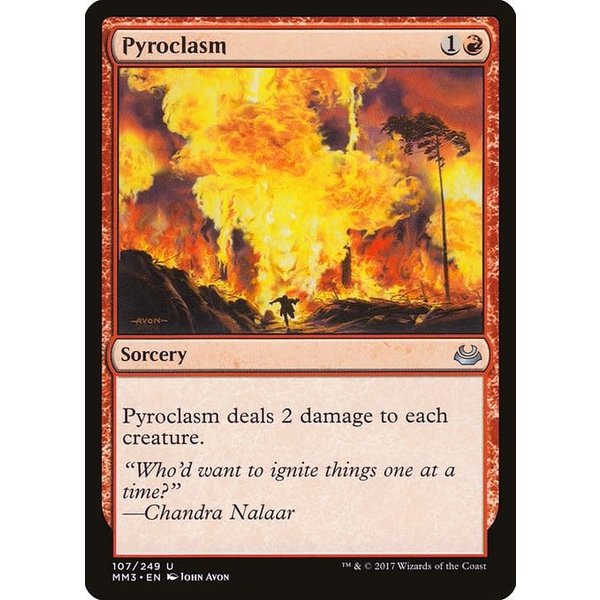Magic: The Gathering Pyroclasm (107) Near Mint