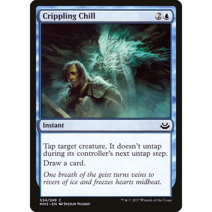 Magic: The Gathering Crippling Chill (034) Near Mint