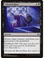 Magic: The Gathering Unburial Rites (085) Near Mint