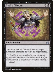 Magic: The Gathering Seal of Doom (083) Lightly Played