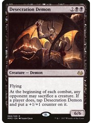 Magic: The Gathering Desecration Demon (066) Lightly Played