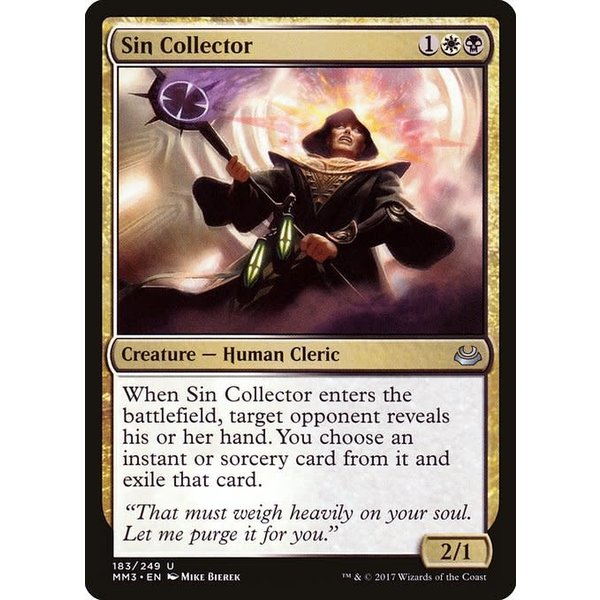 Magic: The Gathering Sin Collector (183) Lightly Played