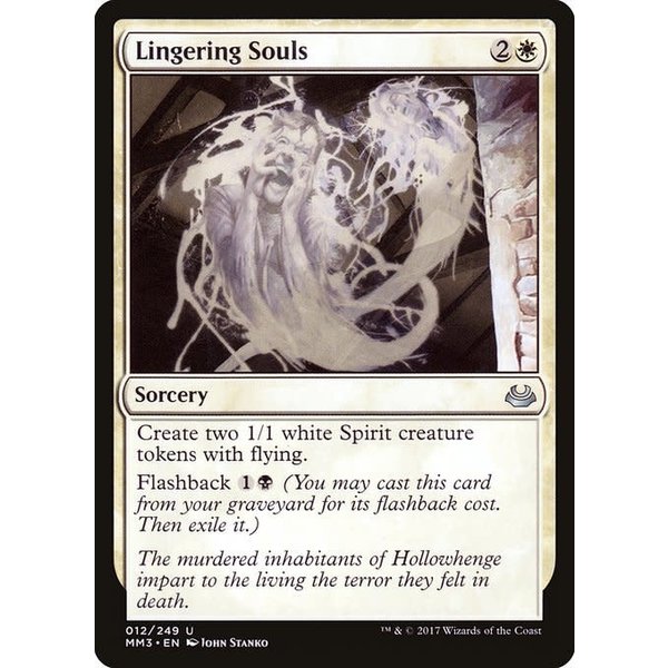 Magic: The Gathering Lingering Souls (012) Lightly Played