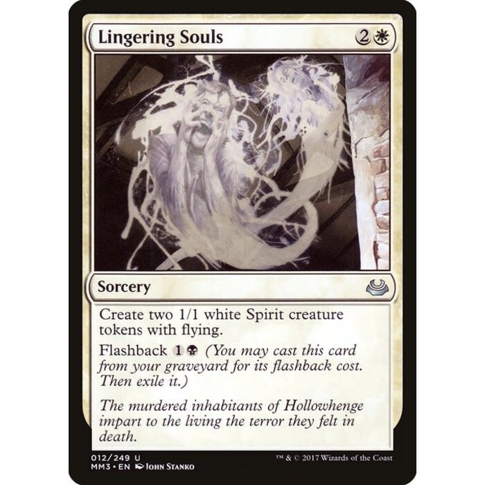 Magic: The Gathering Lingering Souls (012) Lightly Played