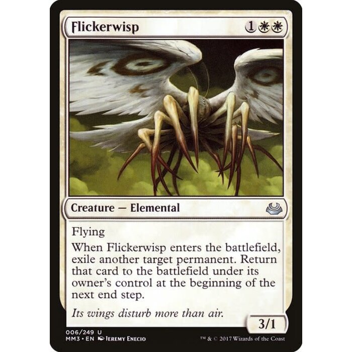 Magic: The Gathering Flickerwisp (006) Lightly Played Foil