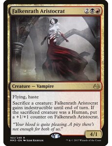 Magic: The Gathering Falkenrath Aristocrat (163) Lightly Played