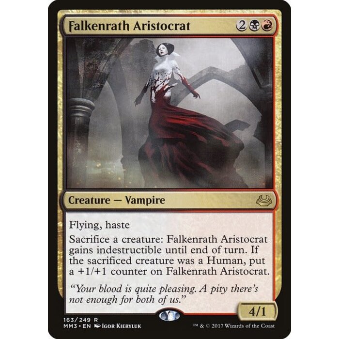 Magic: The Gathering Falkenrath Aristocrat (163) Lightly Played