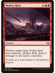 Magic: The Gathering Molten Rain (103) Lightly Played