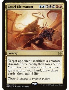 Magic: The Gathering Cruel Ultimatum (158) Near Mint