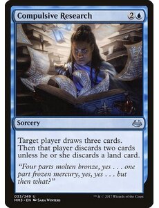 Magic: The Gathering Compulsive Research (033) Near Mint