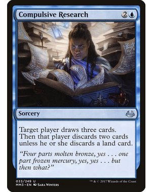 Magic: The Gathering Compulsive Research (033) Near Mint