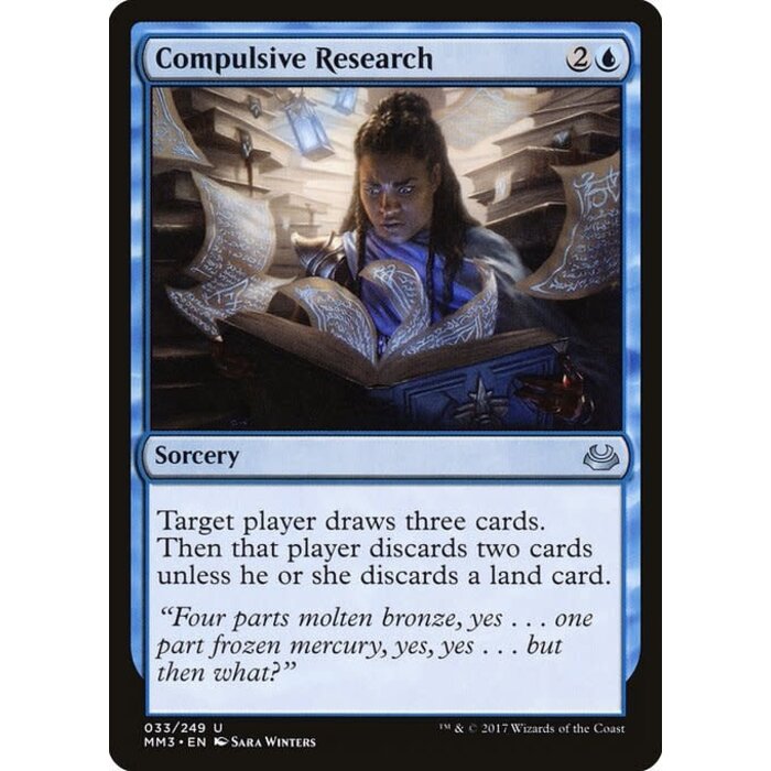Magic: The Gathering Compulsive Research (033) Near Mint
