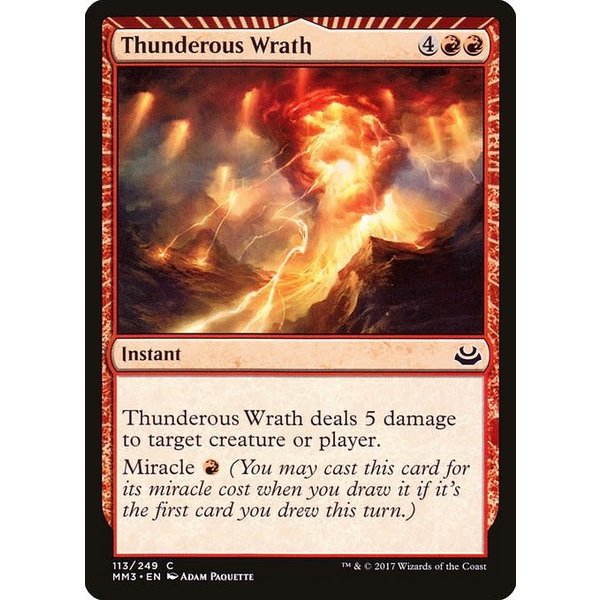 Magic: The Gathering Thunderous Wrath (113) Lightly Played