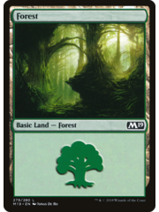 Magic: The Gathering Forest (279) (279) Lightly Played