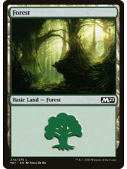 Magic: The Gathering Forest (274) (274) Lightly Played
