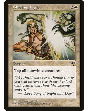 Magic: The Gathering Blinding Light (005) Moderately Played