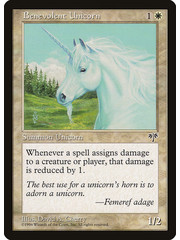 Magic: The Gathering Benevolent Unicorn (004) Lightly Played