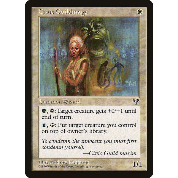 Magic: The Gathering Civic Guildmage (007) Lightly Played