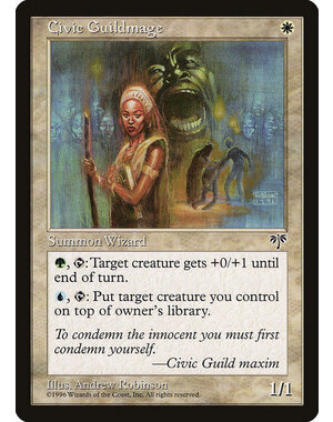 Magic: The Gathering Civic Guildmage (007) Moderately Played