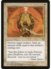 Magic: The Gathering Divine Offering (011) Heavily Played