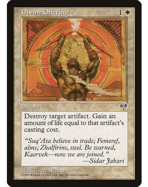 Magic: The Gathering Divine Offering (011) Heavily Played