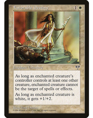 Magic: The Gathering Favorable Destiny (016) Moderately Played