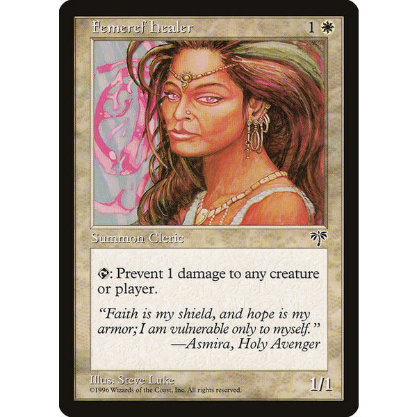Magic: The Gathering Femeref Healer (017) Moderately Played