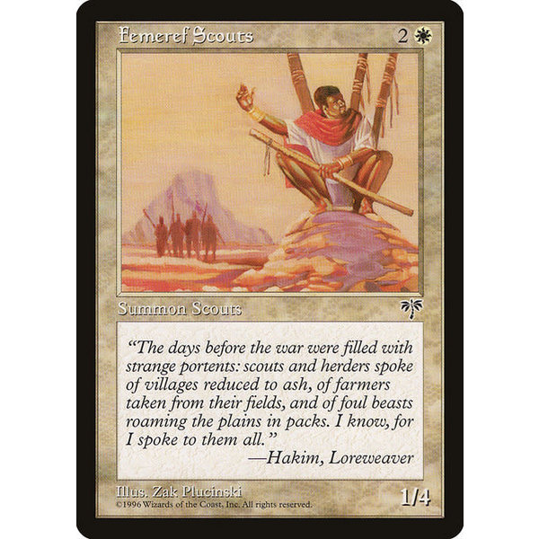 Magic: The Gathering Femeref Scouts (019) Moderately Played