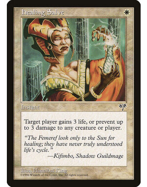 Magic: The Gathering Healing Salve (020) Moderately Played
