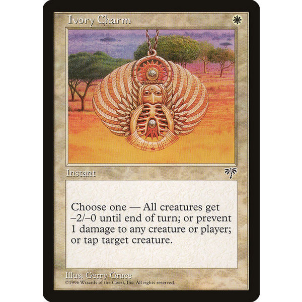 Magic: The Gathering Ivory Charm (023) Moderately Played