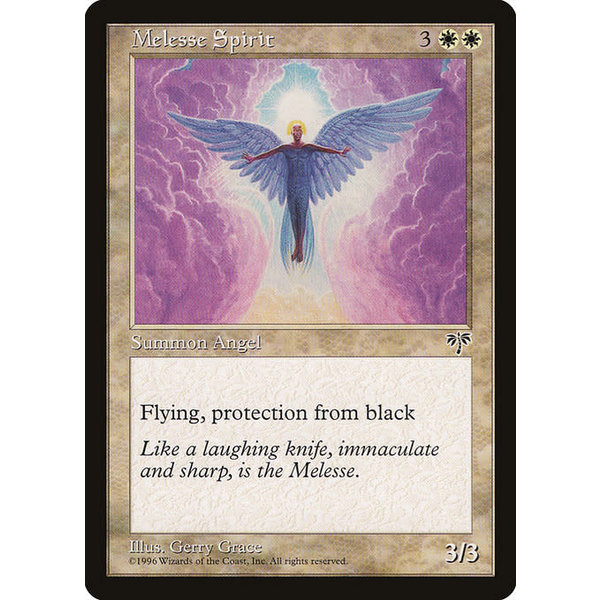 Magic: The Gathering Melesse Spirit (027) Lightly Played