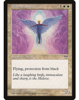 Magic: The Gathering Melesse Spirit (027) Moderately Played